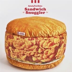 Kentucky Fried Chicken Sandwich Snuggler Plush Pillow (local pickup only)